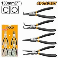 طقم بنسه تيله 7 بوصه 4 قطع